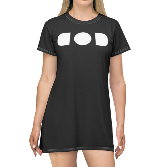 God Light — T-Shirt Dress (AOP)