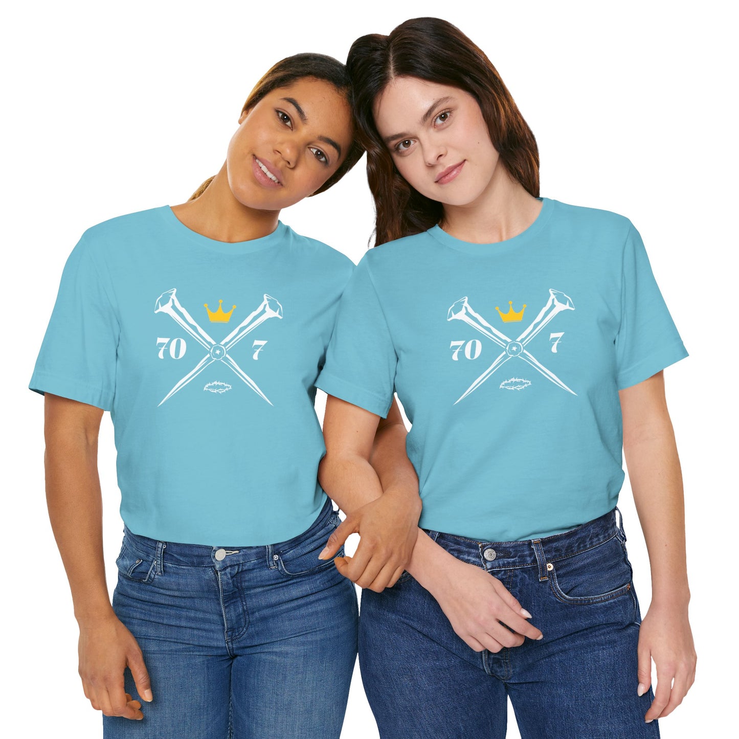 70x7 Rugged Nails — Women's Jersey Short Sleeve Tee