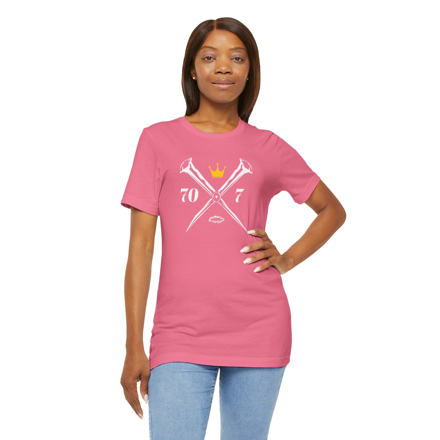 70x7 Rugged Nails — Women's Jersey Short Sleeve Tee