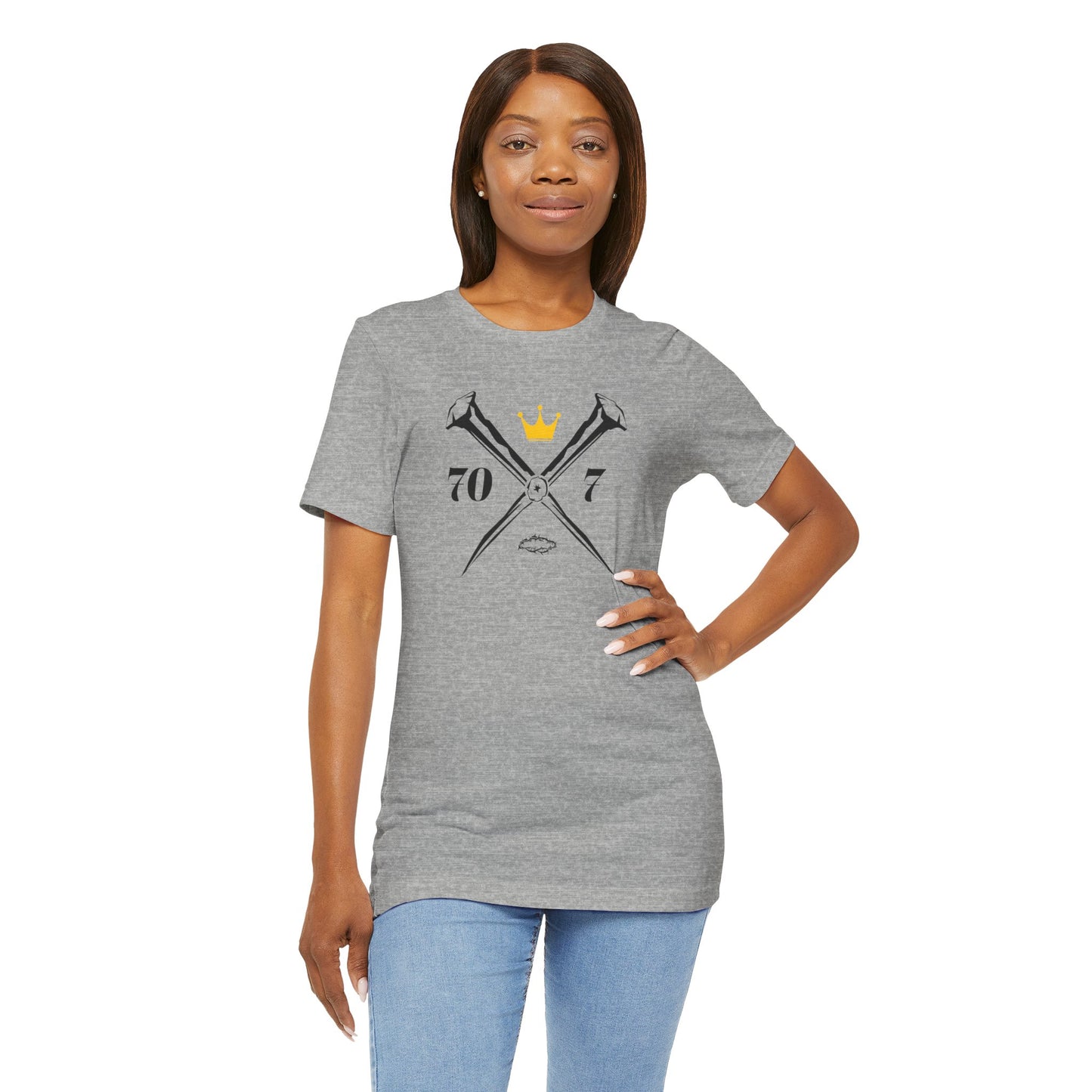 70x7 Rugged Nails — Women's Jersey Short Sleeve Tee