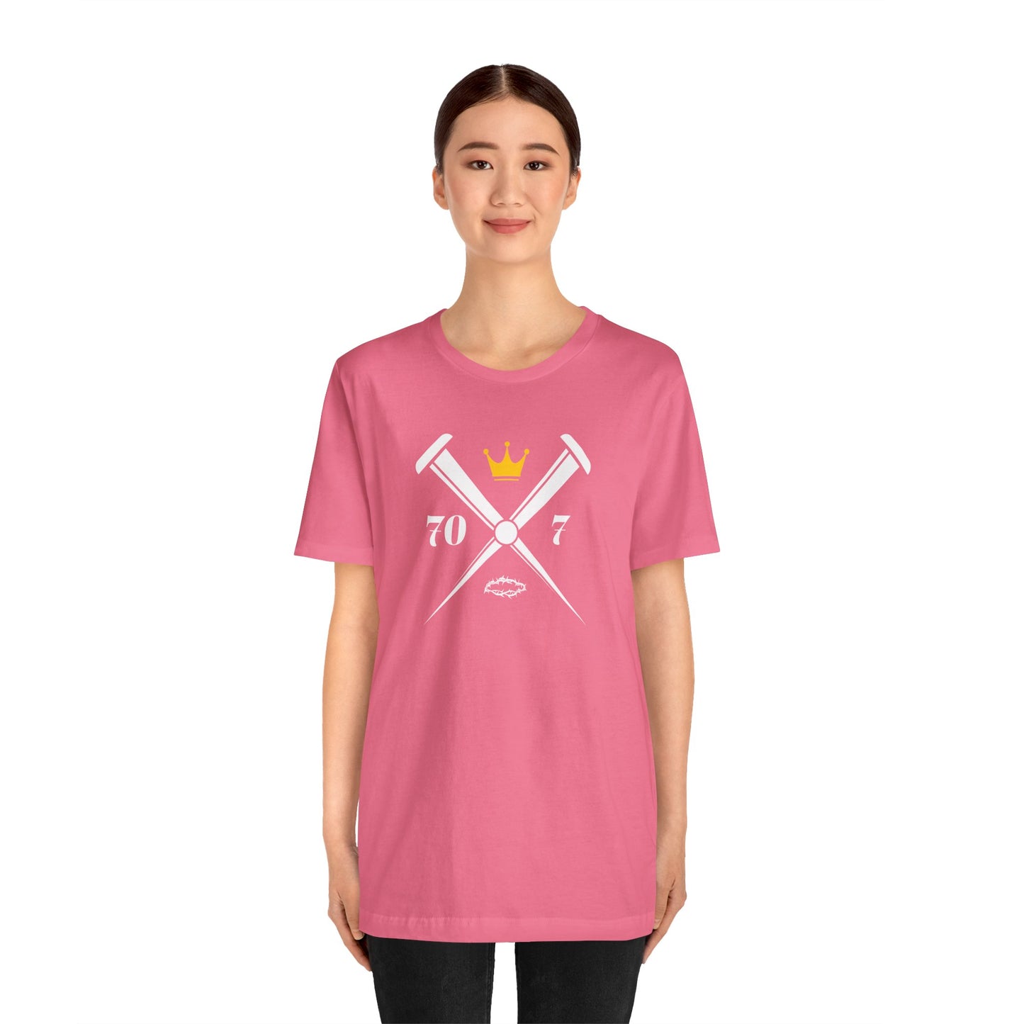 70x7 Modern Nails — Women's Jersey Short Sleeve Tee