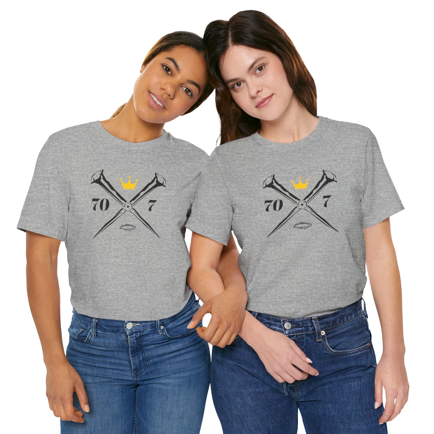 70x7 Rugged Nails — Women's Jersey Short Sleeve Tee