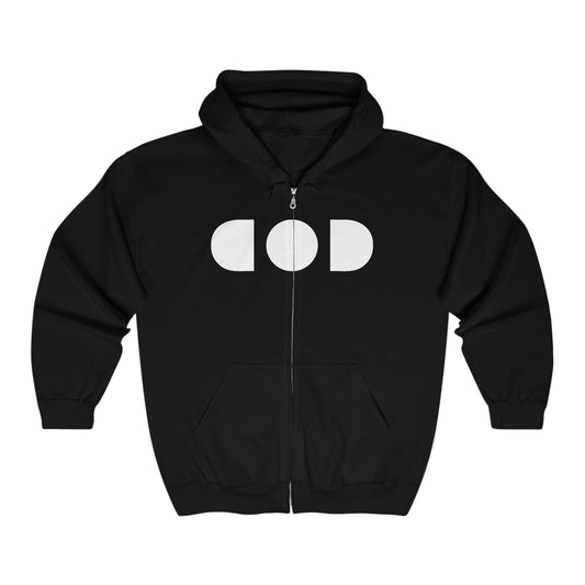 God Light — Unisex Heavy Blend™ Full Zip Hooded Sweatshirt