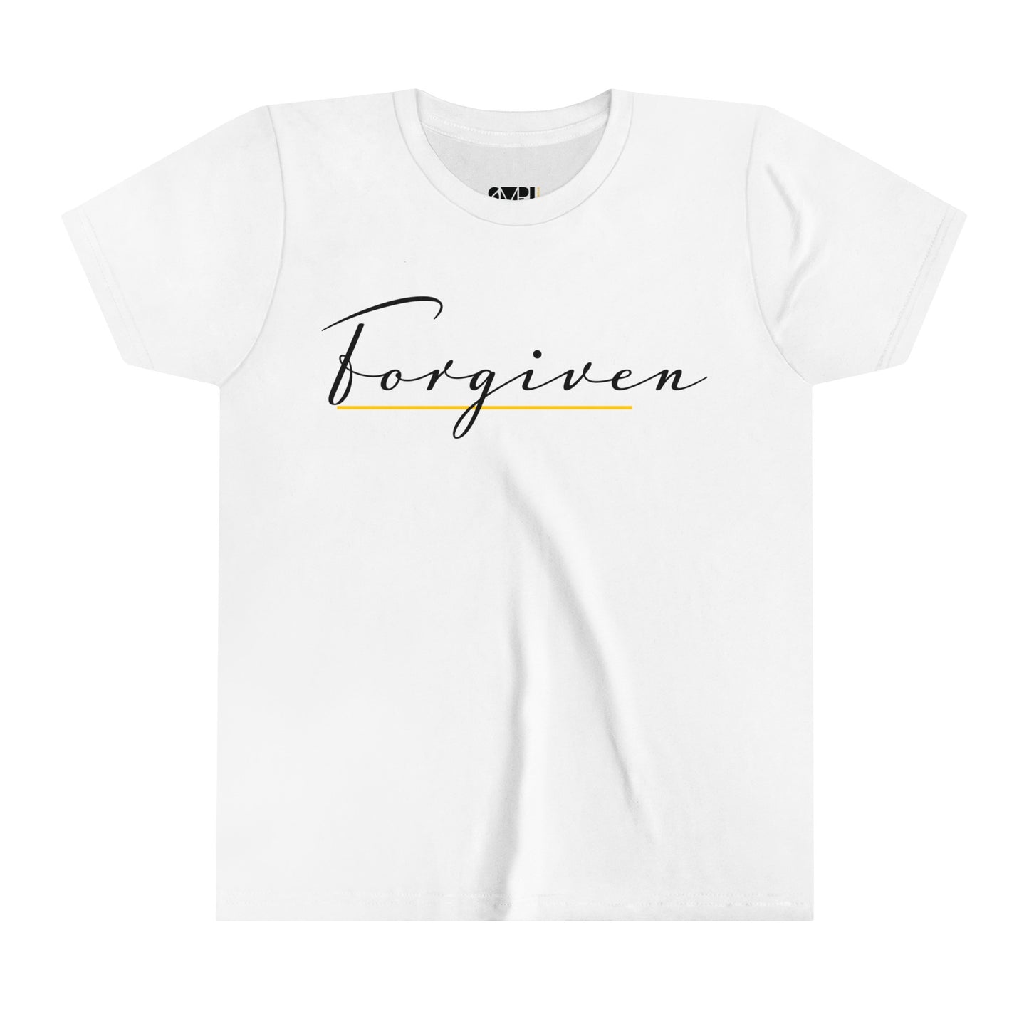 Forgiven Script — Youth Short Sleeve Tee